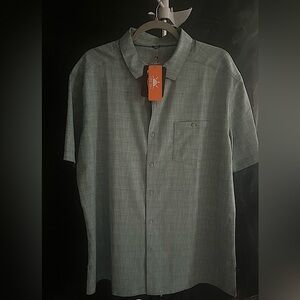 •Mens shirt by Kuhl • XL• New with Tags• Blue•